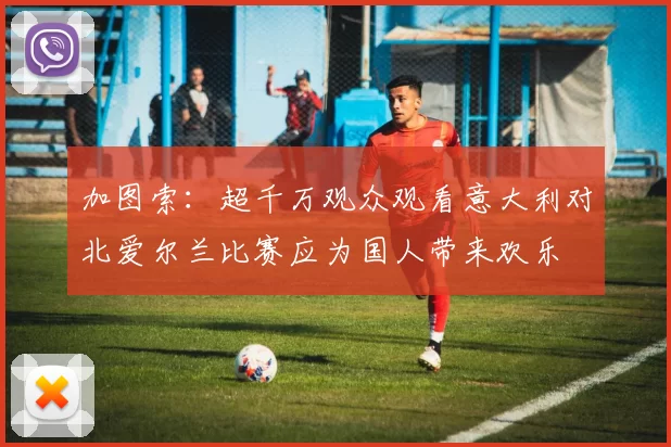 加图索：超千万观众观看意大利对北爱尔兰比赛应为国人带来欢乐